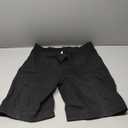 luvamia Women Bermuda Shorts Knee Length Cute Black Shorts for Women High Waisted Size Large 