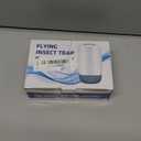 Gnat Traps for House Indoor, Fruit Fly Traps for Indoors, Brightness Adjustable Flying Insect Trap, Fly Trap Indoor, Fruit Fly Trap for Flies, Fruit Flies, Moths, Gnats (1 Device + 5 Refill)