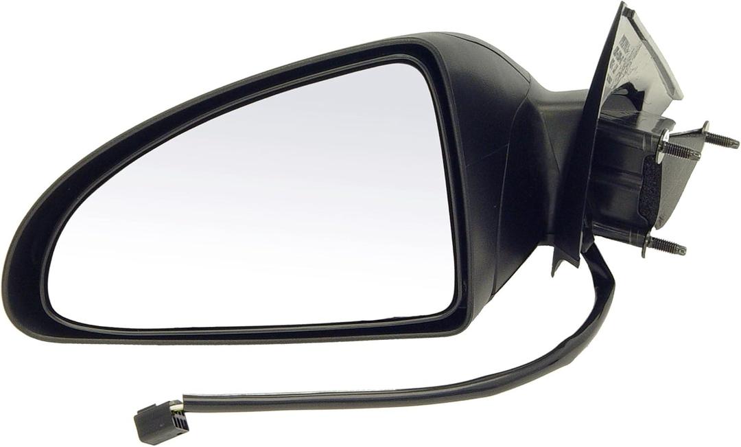 Dorman 955-1413 Driver Side Power Door Mirror - Folding Compatible with Select Pontiac Models, Black