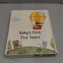 Baby Memory Book Keepsake  Simple & Personalized First 5 Years Milestone Journal for Baby Boy or Girl  Gender Neutral Baby Journal, Baby Scrapbook & Photo Album, Newborn Keepsake Gift