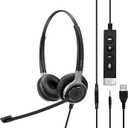 Sennheiser Century SC 660 Premium Dual-Sided Wired Headset (504557)