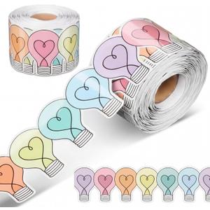 65ft VBS Party Decorations Pastel Light Bulb Bulletin Board Border Lightbulb Borders for Classroom 2026 Jesus Vacation Bible Supplies for Back to School Whiteboard, Wall Supplies