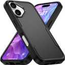Designed for iPhone 17 Case, Dual Layer Heavy Duty Shockproof Protective Phone Cases Cover, Military Grade Drop Protection, Black