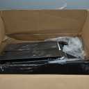 Jojoka Wide Dresser with 10 Large Drawers for 55'' Long TV Stand with Power Outlet Entertainment Center, Storage Fabric Drawer Unit for Bedroom, Closet, Entryway, Sturdy Metal Frame, Black