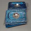 8 Pack Stainless Steel Hotel Pan Lids Metal Steam Prep Table Pan Covers with Handles Bulk for Commercial Restaurant Buffet Catering Roasting Food Trays(6.9 x 4.3 Inch, 1/9 Ninth Size)