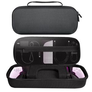 Drimoor Hard Carrying Case Compatible with Playstation Portal Remote Player, PS Portal Accessories Case Travel Bag Compatible with PlayStation 5 Portal with Built-in Stand Design