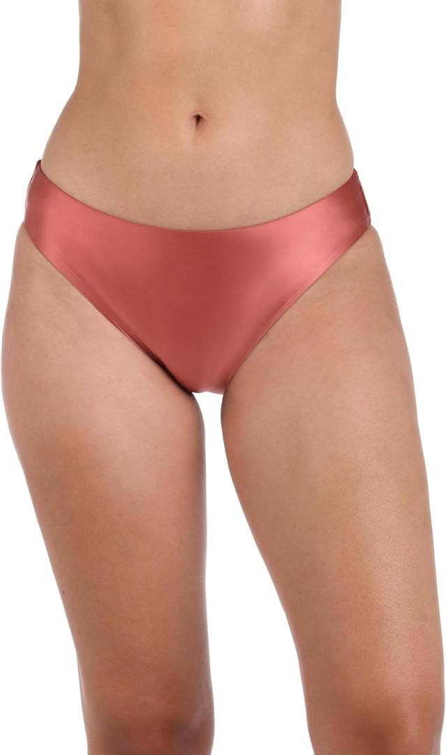 La Blanca Womens Hipster Swimsuit Bottom Size 10 (Pink)