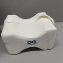 Everlasting Comfort Memory Foam Knee Pillow for Side Sleepers – Sciatica Pain Relief Pillow, Removable Strap Support – Leg Pillows for Sleeping Alignment, Knees, Back & Hip Cushion