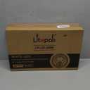 LITOPAK 200 Count Coffee Cup Lids, 3.54'' Disposable Plastic Lids for 10oz, 12oz, 16oz, and 20oz Paper Cups, White