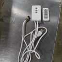 Pull Down Projector Screen Motorized 84 Inch 16:9 HD Electric Small Projector Screen Portable with Remote, Automatic Projector Screens Wall Ceiling Mount White Movie Screens for Outdoor Indoor