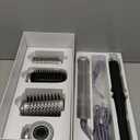 All-in-One Air Styler - Auto Curl, Straighten, Volumize, Dry - 160000 RPM High-Speed for Faster Styling - Reduces Heat Damage & Frizz Hair Styling Irons - Ionic Blow Dryer Brush for All Types (Nickel)