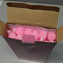 Set of 14 Pink Taper Candles, 7-8 Hours Burn Time, Unscented, Smokeless and Dripless, 4/5 x 10 Inch Dinner Candle Set for Valentine's Day,Household, Wedding, Party and Home Dcor Candlesticks