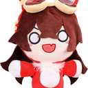 UTIEHD Anime Plush Bunny 16IN, Plushie Stuffed Toy Doll, Cosplay Costume Plushy Props for Fans (Red)