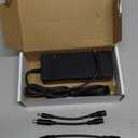 UL Listed 42V 2A Replacement Electric Scooter Charger for 36V Hoverboard Charger with 5 Plugs, Compatible with Scooter Power Adapter