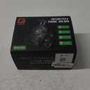 BRCOVAN Motorcycle Phone Mount Holder with Qi 15W Wireless Charger & 30W PD/USB-C Fast Charging Port, Anti-Theft Handlebar Cellphone Cradle with Vibration Dampener, Adjustable for 5.4-7.2'' Smartphone