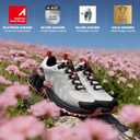 NORTIV 8 Women's Waterproof Hiking Shoes Lightweight for Walking All Day Comfort Non-Slip Outdoor Trekking Camping Climbing Fashion Sneakers Armadillo FieldLite, US: 7.5