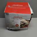 Sunbeam Microplush Queen Electric Heated Blanket with Preheat Feature Two Digital Controller 10-Heat Settings Auto Shut-Off, UL Certified for Safety, Ivory Beige