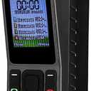 Limouyin Vintage Cell Phone, Retro Brick Cell Phone Four Card Four Standby Quad Band 2G Bluetooth Mobile Phone 4800mAh Long Standby Big Phone for Seniors(Black)