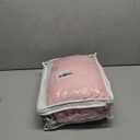 Electric Heated Blanket 84"x90" Queen Size, Soft Coral Fleece, Dual Controllers with 4 Heating Levels and 10 Hours Auto-Off, Machine Washable, Cozy Plush Fabric for Home, Pink