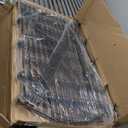 No Dig Decorative Garden Fence Animal Barrier - 5 Panels - 24 in (H) x 10 ft (L) - Dog Fence Outdoor for Yard, Rabbits and Small Pets - Tall Rustproof Metal Wire Fencing Border for Garden and Patio