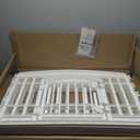 IRIS USA 24" 4-Panel Dog Playpen with Door, 35 x 35 x 24, Puppy Playpen, Dog Play Pen Indoors, Pet Fence, Puppies/Small Dogs, White