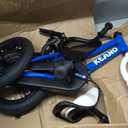 KEANO 12" Kids Bike for 3-4 Yrs, Training Wheels, BMX Style, Blue