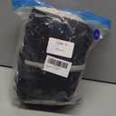 FUAMEY Dog Coat for Medium Dogs,Waterproof Dog Winter Jacket with Harness Built in Puppy Cold Weather Coats Reflective Pet Vest with Zipper Warm Fleece Dogs Snowsuit Windproof Black, M (Chest:21in))