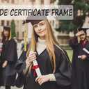 KTKDE A4 Picture Frame Set of 6, Document 8.3x11.7 Certificate Frame Walnut with Plexiglass Gallery Wall Frame, Wall Gallery Poster Frames best gift