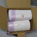 Commode Liners for Bedside Commode, Portable Toilet, Bed Pan, 100 Count Lavender Scented Disposable Potty Chair Liners