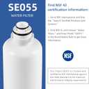 Water Filter Replacement for Bosch Ultra Clarity Pro BORPLFTR50, Replace BORPLFTR55 11032531 12033030, B36CD50SNS B36CT80SNS B36CL80ENS B36FD50SNS B22CS50 B36CD50,1 Pack