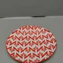 Ceramic Dessert Plates Set - 6 Inch Mini Appetizer Plates for Kitchen - Small Salad Plate for Cake Snacks Side Dish,Gift, Microwave Dishwasher Safe, Assorted Colors