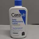 CeraVe Daily Moisturizing Lotion for Dry Skin, Body Lotion & Face Moisturizer with Hyaluronic Acid and Ceramides, Daily Moisturizer, Fragrance Free, Oil-Free, 12 Ounce