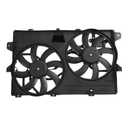 DICMIC Dual Radiator Cooling Fan Assembly Compatible with 2007-2015 Ford Edge Lincoln MKX Replace# 621-392, FA70600, 7T4Z8C607A