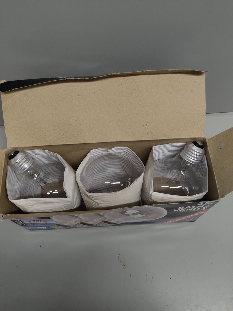 12 PK Globe Ligth Bulb G25 40W Incandescent Decorative Bulb (2600) 12PK