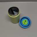 Owala Kids Insulation Stainless Steel Tumbler with Spill Resistant Flexible Straw, Easy to Clean, Kids Water Bottle, Great for Travel, Dishwasher Safe, 12 Oz, Blue and Light Green (Turtley Awesome)