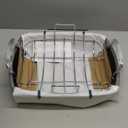 Circulon Total Bakeware Nonstick Roaster, Roasting Pan with Rack, 17-Inch x 13-Inch, Gray