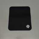 SteelSeries QcK Gaming Mouse Pad - Small Cloth - Optimized For Gaming Sensors (9.8L x 8.3W inches, Black)