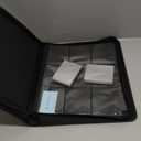 9-Pocket Toploader Binder, Clovecat Premium Card Book Holds 252 Trading Card with 20 Removable Top-loader SleevesPU Card Holder Folders,Card Album for MTG, TCG, Yugioh, Game & Sports Cards(Green)