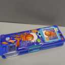 LilyBeauty Pop Up Multifunction Pencil Case for Girls and Boys, Cute Cartoon Pen Box Organizer Stationery with Sharpener, Schedule, Best Birthday Gifts for Kids (Dinosaur)