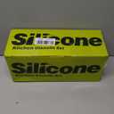 Cooking Utensils Set, 35Pcs Silicone Kitchen Utensils Set with Holder, 446F Heat Resistant Food Grade Spatula Set, BPA Free Kitchen Gadgets for Non-stick Cookware, Easy to Clean (Khaki)