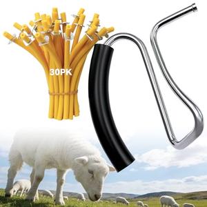 California Castration Stainless Steel Bander & Bands (30 pk) Castration Banding Tool Only for Animal Cast, Easy to Use