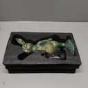 MININOVA Rabbit Garden Statues with Solar Lantern Bunny Outdoor Resin Sculpture for Patio Yard Lawn Decorations Gifts for Mothers Day Housewarming Christmas