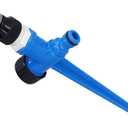 Garden Lawn Sprinkler, Adjustable Convenient Durable 360 Degree Rotating Green Lawn Sprinklers Water Sprinkler Irrigation System