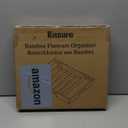 Kitsure Silverware Organizer - Expandable Bamboo Kitchen Drawer Organizer for Cooking Utensils and Cutlery, Sturdy & Thickened Kitchen Organizers and Storage Solution, Large, Natural