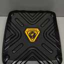 Starlink Mini Carry Case - Protective Waterproof Storage Bag Pouch for SpaceX Starlink Mini Dish, Travel-Friendly Design with Handle, Perfect for RV, Van, Camping & Outdoor Use (PU Black)