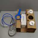 Aquasana Under Sink Water Filter | 2-Stage Filtration | Reduces up to 99.99% of PFAS, Lead, Chlorine, Cysts, & More | Under Counter Drinking Water Filter | Brushed Nickel Faucet | AQ-6200-BN