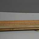LazBlinds No Drill Cordless Bamboo Roman Shades, 42.5"W × 48"H, Whitewash T