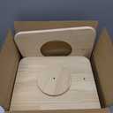 Cat Tree Wall Mounted Tall Scratching Post for Indoor Cats Climbing Tower Activity Wood Cat Wall Furniture 73 inch