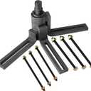 Crankcase Splitter Separator Tool Compatible with Motorcycle Dirt Bike ATV 2 Stroke or 4 Stroke Crank Case with 360 Rotatable Arms