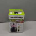 Hamilton Beach Electric Vegetable Chopper & Mini Food Processor, 3-Cup, 350 Watts, for Dicing, Mincing, and Puree, Black (72850)